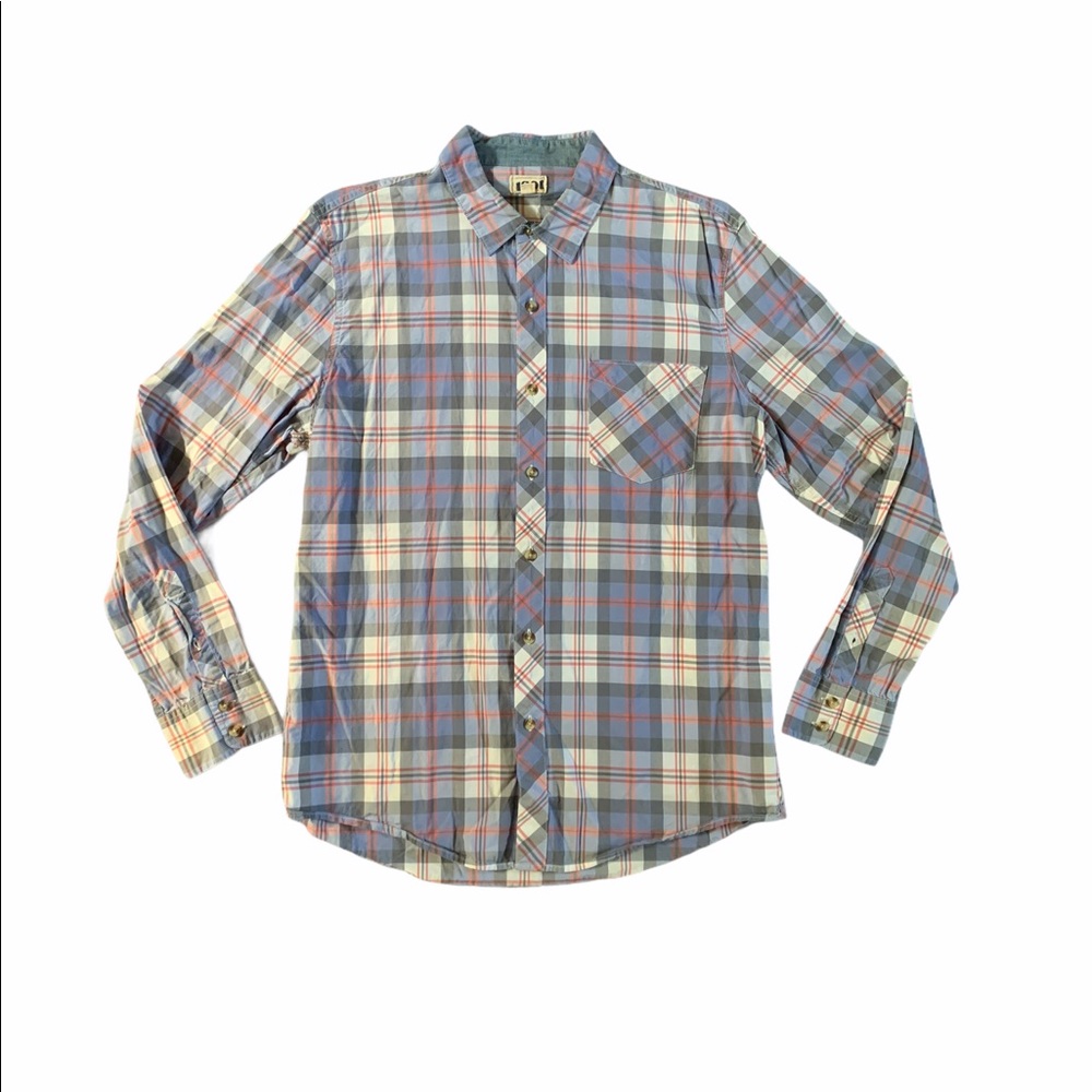 Nordstrom 1901 plaid long sleeve button down. Sz L